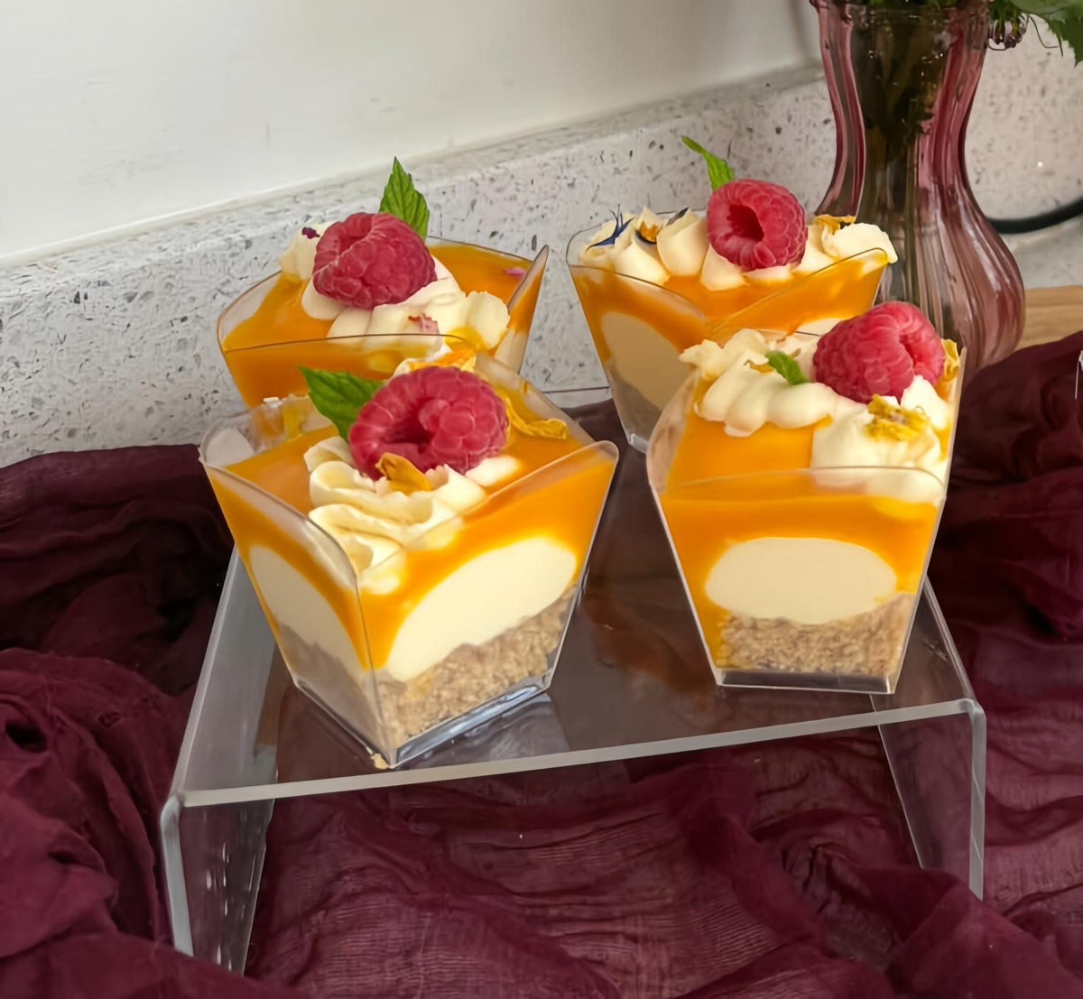Wave Dessert Cups (10 pack)