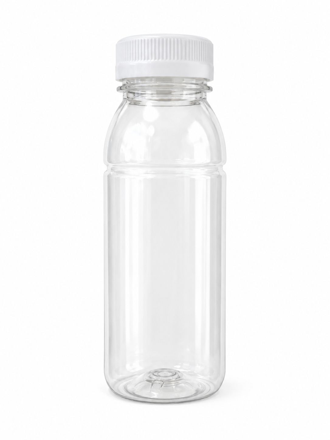 Clear Drinking Bottles with Lid (10 pack)