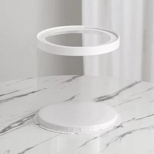 Clear Cake Box - Round (2 pack)