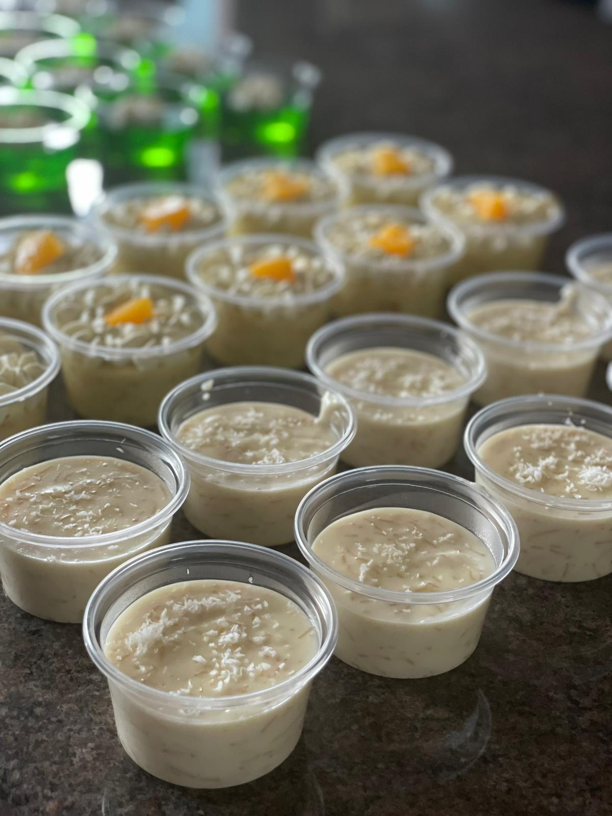 Clear Plastic Containers with Lid - Round (100 pack)