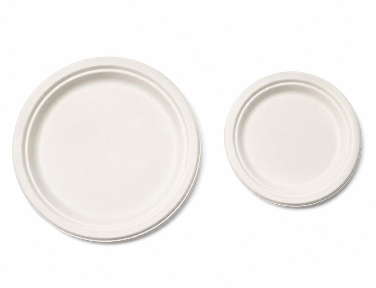 Bagasse Plates - (50 pack)