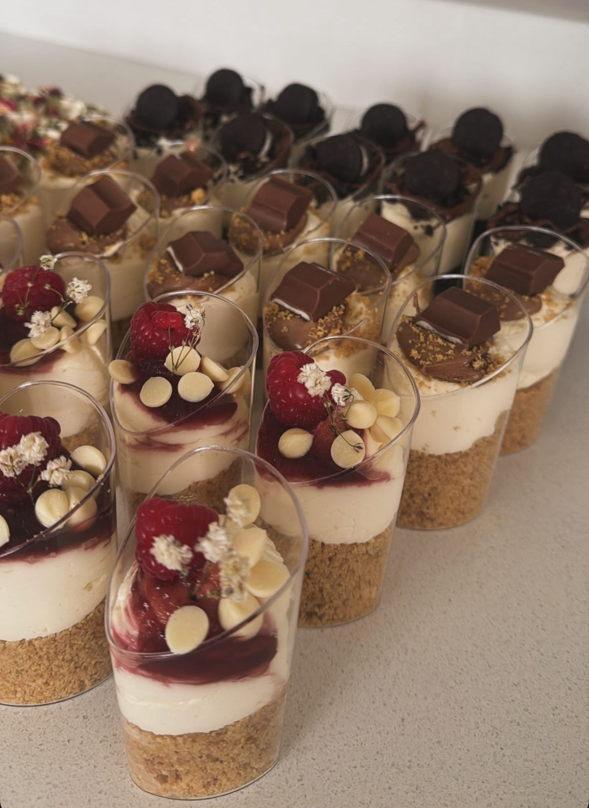 Teardrop Dessert Cups (10 pack)