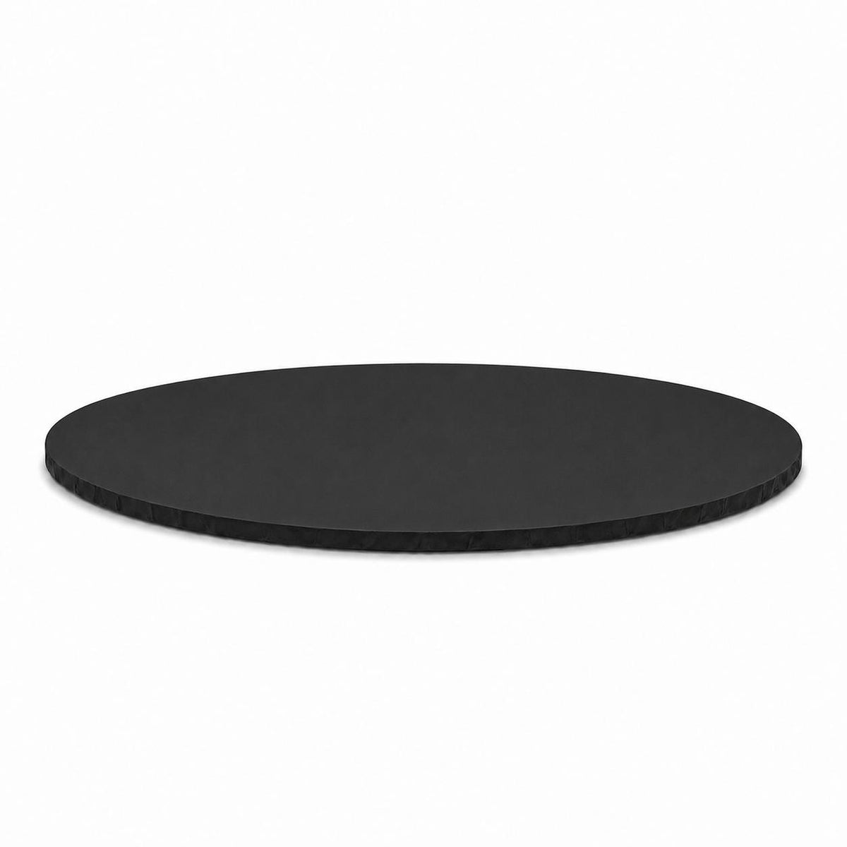 BLACK 5mm Round Premium MDF Cake Board (10 pack)