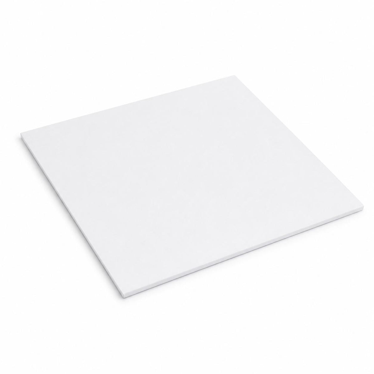 Gloss White 5mm Square Premium MDF Cake Board (10 pack)