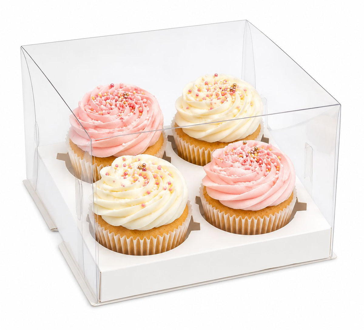 Transparent Cupcake Boxes (5 pack)