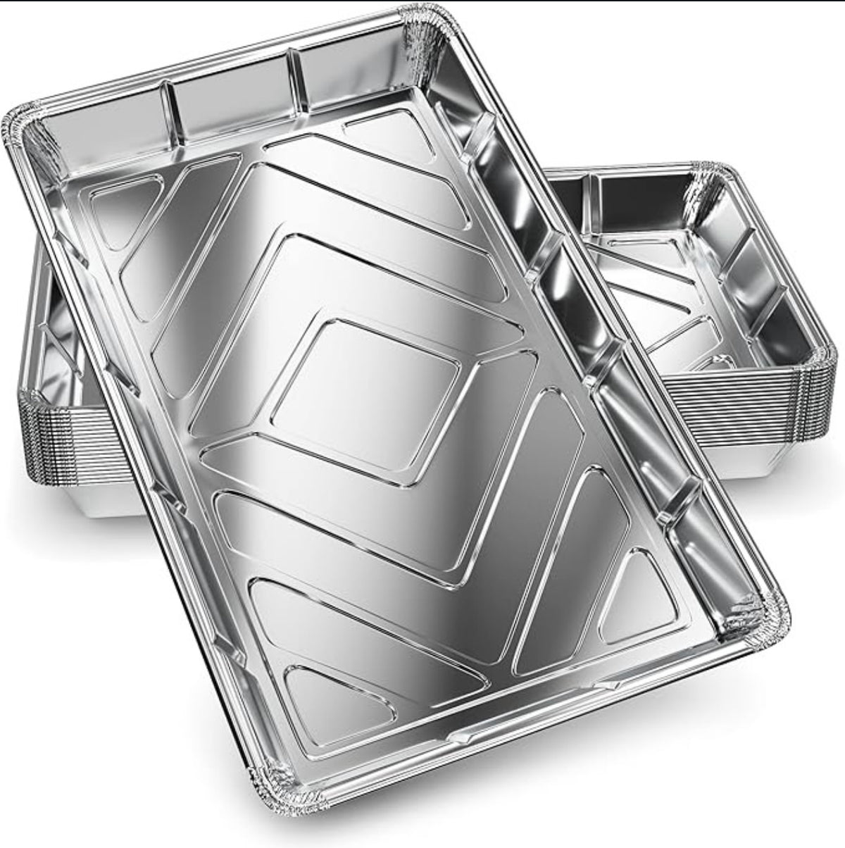 Shallow Foil Trays (10 pack)